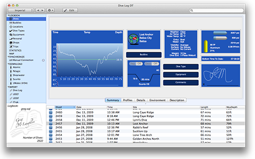 oceanic dive computer software for mac